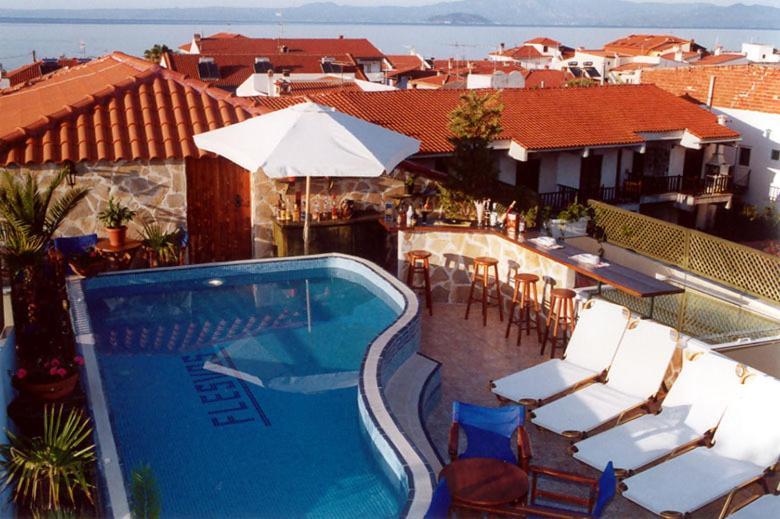 Hotel Flesvos Pefkochori Exterior photo